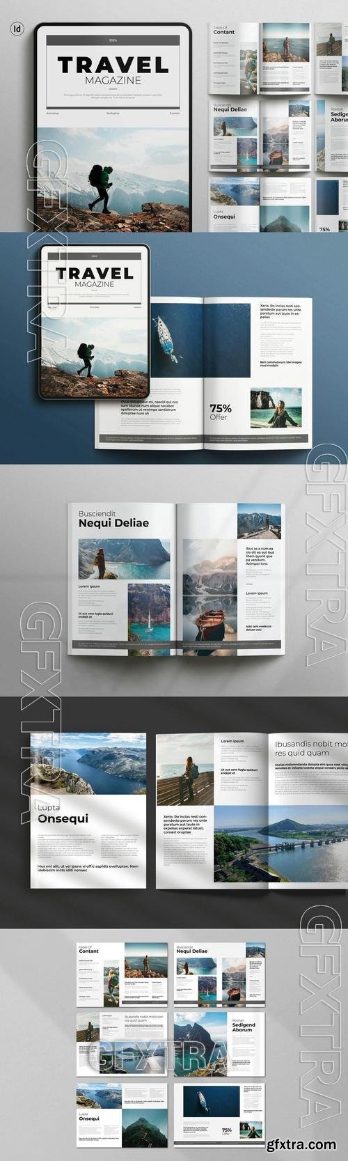 Travel Magazine Template 54EZFB6 Travel Magazine Template 54EZFB6