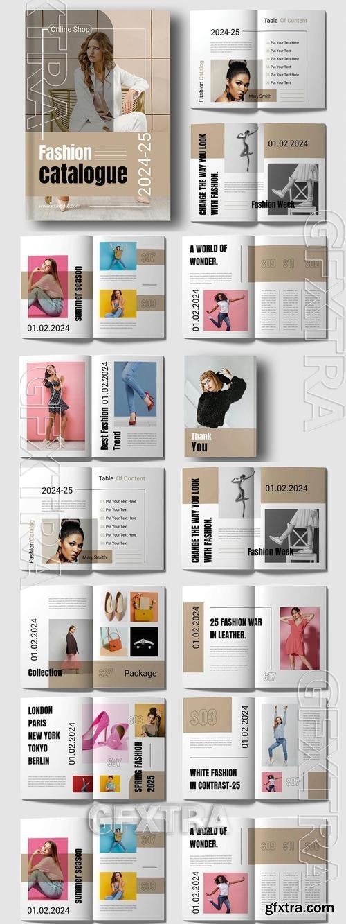 Fashion Catalog Magazine Layout YJP3BB7 Fashion Catalog Magazine Layout YJP3BB7