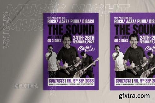 Night Music Flyer DAGNGE3