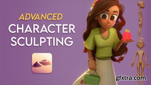 Nomad Sculpt 3D Sculpting Tutorial: Stylized Female Character