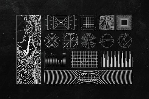 Retro-Futuristic Shapes