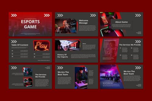 Esports Game - PowerPoint Template