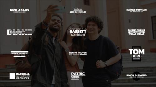 RGB Big Lower Thirds | Mogrt - 50191791