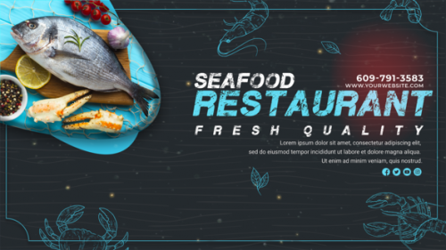 Sea food Restaurant Promo - 50193484