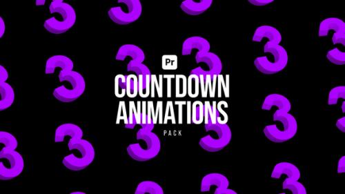 Countdown Animations Pack for Premiere Pro - 50243548