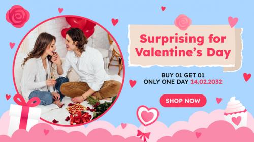 Valentines Day Sale Promo MOGRT - 50188949
