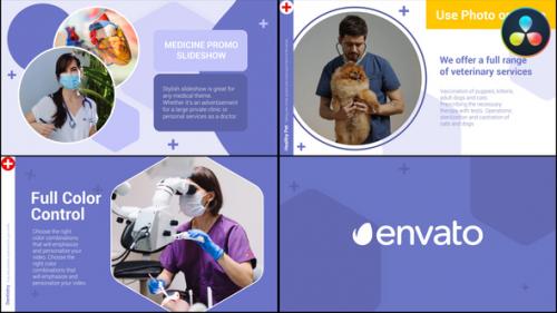 Medicine Promo Slideshow for DaVinci Resolve - 50206947