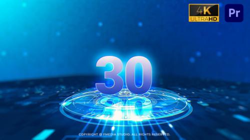 Digital Countdown- Premiere Pro - 50221221