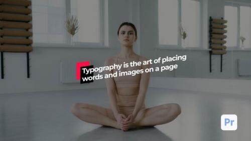 Typo Kinetic Titles | Mogrt - 50224478