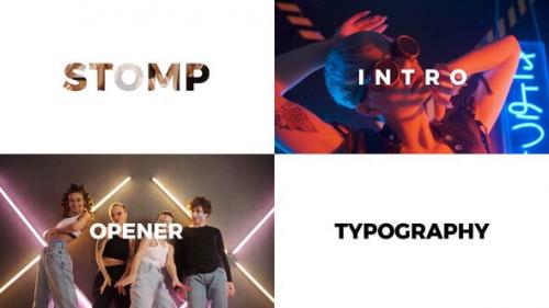 Stomp Typography | Premiere Pro - 50229220