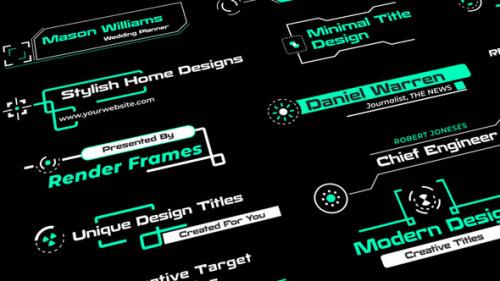 Pointer Lower Thirds - 50237396