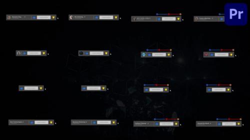 Social Media Subscribe Buttons for Premiere Pro - 50238805