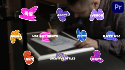 Abstract Creative Titles for Premiere Pro - 50239082