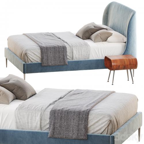 Lana upholstered bed