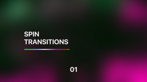 Spin Transitions for Premiere Pro Vol. 01 - 50244705