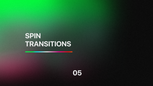 Spin Transitions for Premiere Pro Vol. 05 - 50244757