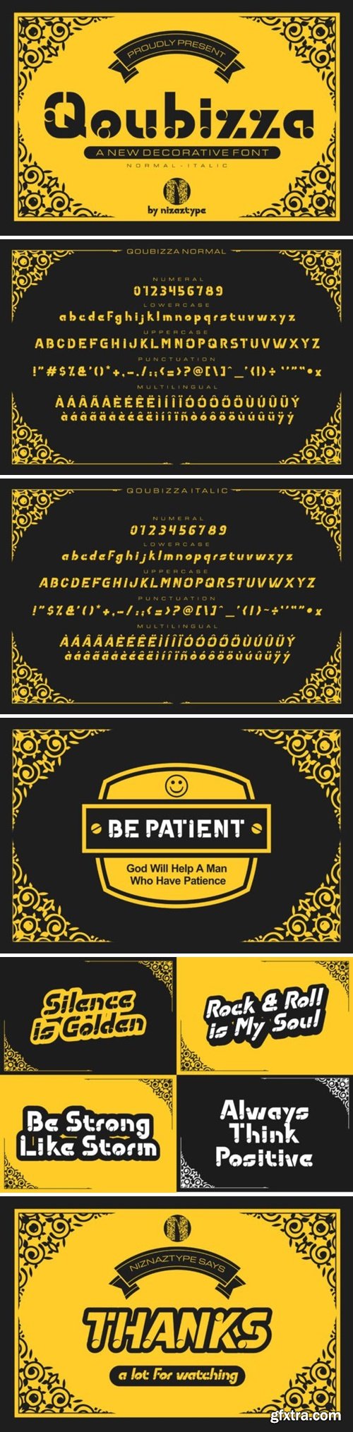 Qoubizza Font