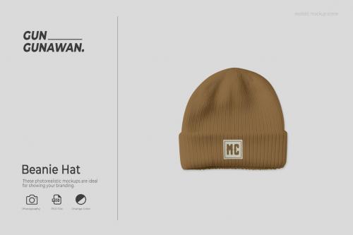 Beanie Hat Mockup
