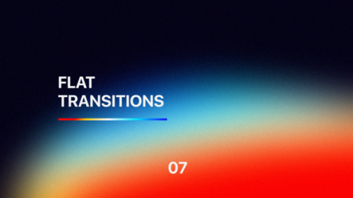 Flat Transitions for Premiere Pro Vol. 07 - 50256430