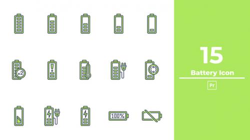 Battery Icon Premiere Pro - 50257846