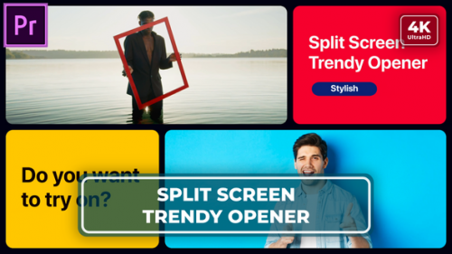 Multiscreen Slideshow Opener | Split Screen - 50258245