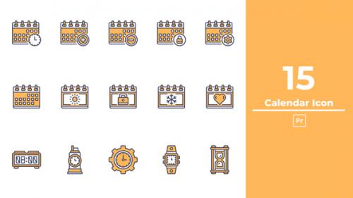 Calendar Icon Premiere Pro - 50268889