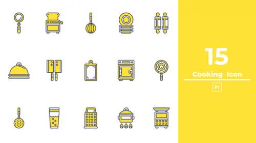 Cooking Icon Premiere Pro - 50282027
