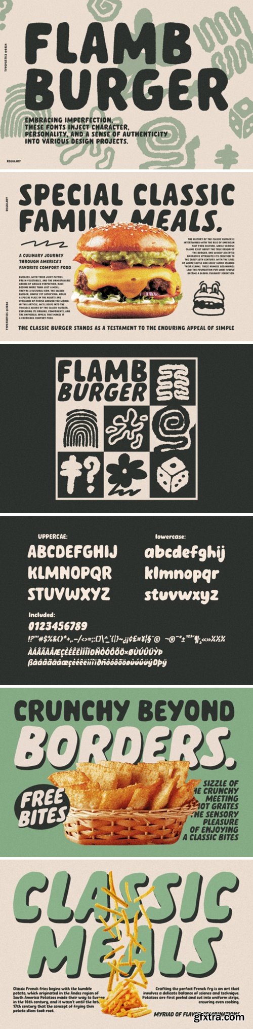 Flamb Burger Font