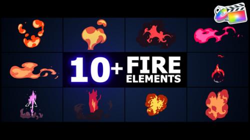 Fire Elements | FCPX - 50288969