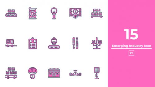Emerging Industry Icon Premiere Pro - 50293070