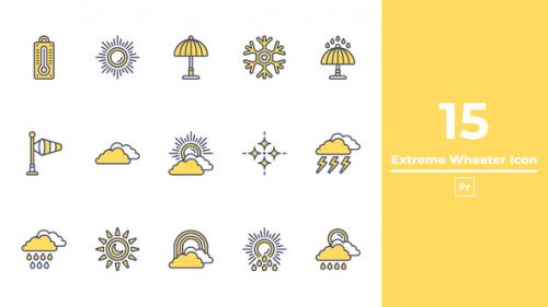 Extreme Wheater Icon Premiere Pro - 50295301