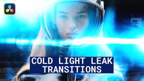 Cold Light Leak Transitions | DaVinci Resolve - 50300620