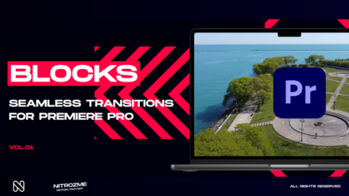Blocks Transitions Vol. 06 for Premiere Pro - 50301459