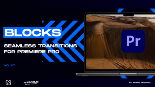 Blocks Transitions Vol. 07 for Premiere Pro - 50301472