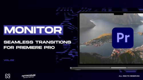 Monitor Transitions Vol. 02 for Premiere Pro - 50301497