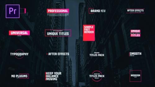 Dynamic Titles Essential Graphics | Mogrt - 21878811