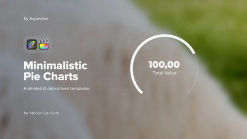 Minimalistic Pie Charts for FCPX & Motion - 50214953