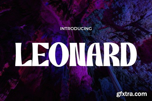Leonard - A Blend of Retro, Modern, & Vintage Font 373SHXQ