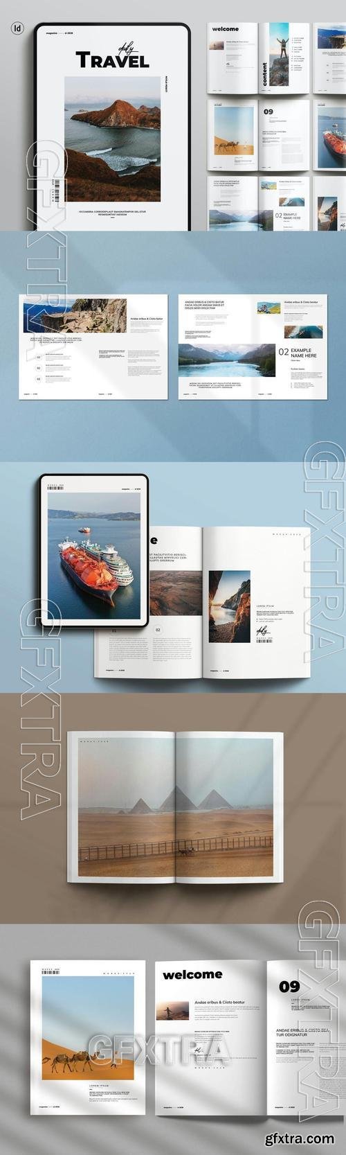 Travel Magazine Template T9S7LHU Travel Magazine Template T9S7LHU