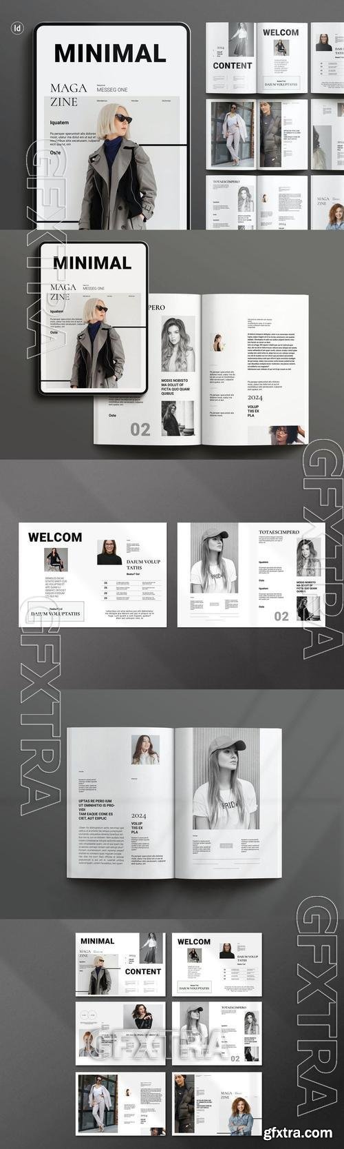 Minimal Magazine Template SZKUXNH Minimal Magazine Template SZKUXNH