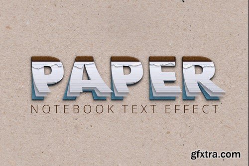 Notebook Text Effect WNFR5YW Notebook Text Effect WNFR5YW