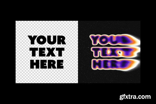 Vivid Melting Text Effect M2YFGLB Vivid Melting Text Effect M2YFGLB