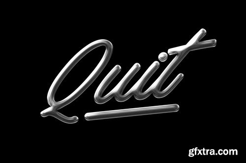 Chrome Text Effect Style 9EQ7WUG Chrome Text Effect Style 9EQ7WUG