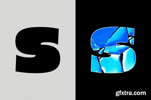 Broken Glass Text & Logo Effect 9MQX78A Broken Glass Text & Logo Effect 9MQX78A