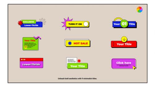 Neo - Brutalism Titles | PP - 50313327