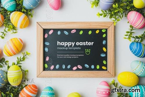 Easter Chalkboard Mockup LTPNVVJ
