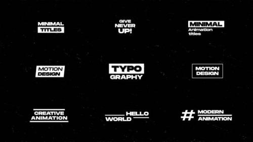 RGB Simple Titles | MOGRT - 50332519