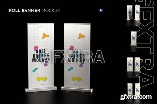 Roll Banner Mockup Q87RJ64