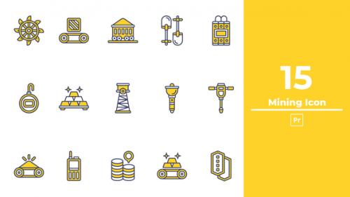 Mining Icon Premiere Pro - 50333855