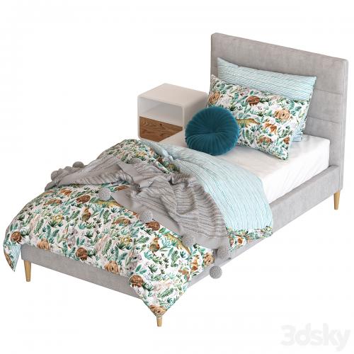 Adairs Kids Darcy Bed and Jax Side Table